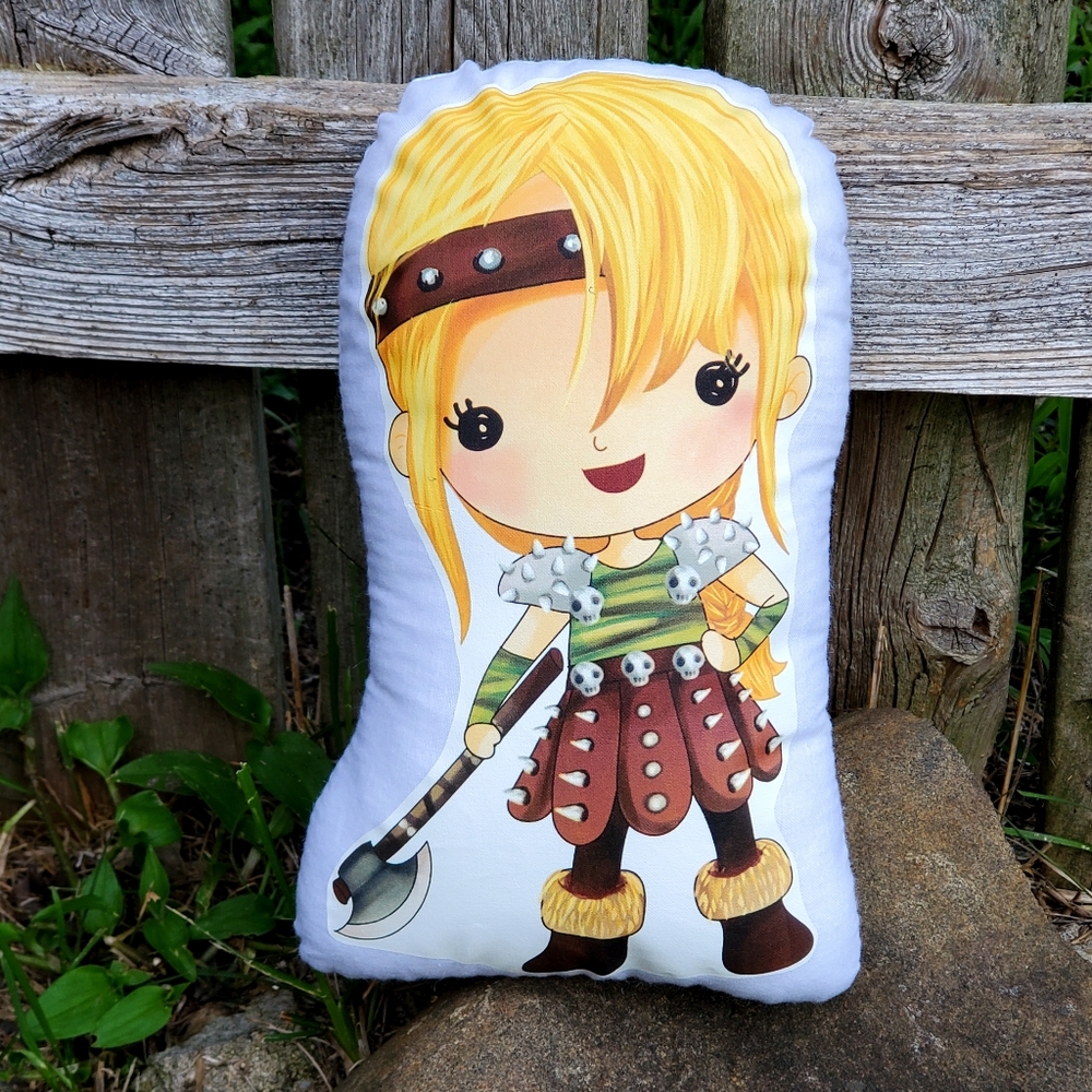 How to Train Your Dragon Astrid Pillow Pal. New.